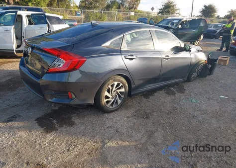 2018 Honda Civic Ex z USA, uszkodzony, nr VIN 19XFC2F74JE001226